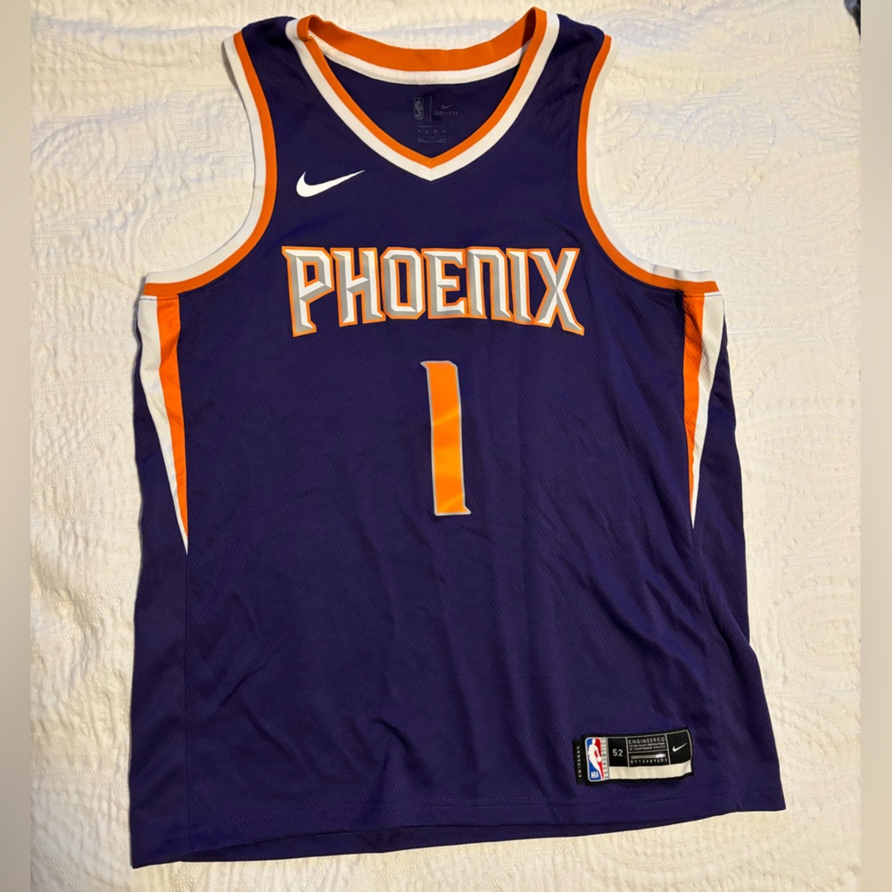 NIKE Phoenix Suns Purple Icons Jersey Devin Booker